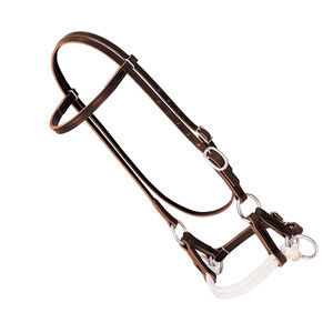 Hashmi Sons หนัง HS-HB-007บังเหียนม้าระบายอากาศสวมใส่ง่ายสีโลโก้ตามสั่ง - Product Image 5