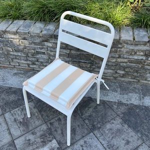 4pcs 15\" X 15\" Outdoor Patio Chair <b>Pads</b> Replacement Seat <b>Cushions</b> Ties for Gardens Patios Dining Outdoor Pillows <b>Cushions</b> - Product Image 6