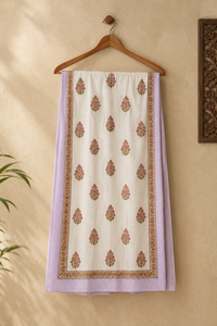 Funda de cojín hecha a mano con estampado floral, funda de almohada de algodón, funda decorativa para sofá, funda decorativa para cama - Product Image 2