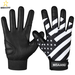 Guantes de Bateo - Guantes de Béisbol y Sóftbol con Bandera Americana para Jóvenes, Adultos y Unisex - Product Image 1
