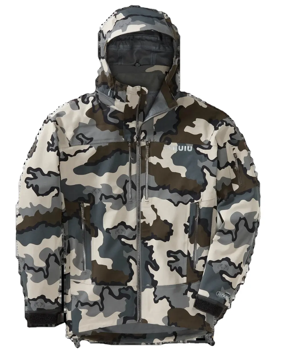 Mens Camouflage Hide Hunting And Fishing Jackets Waterproof Windproof Hooded Warm Jacket