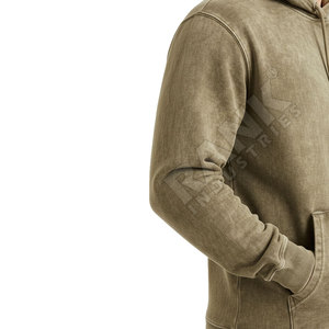 Sweat-shirts à capuche pour hommes en coton mélangé, fabriqués au Pakistan, disponibles en différentes couleurs, style tendance, vente en gros, effet délavé à l'acide, offre spéciale - Product Image 6