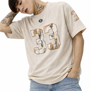 Jersey de Fútbol Americano de Malla Oversize para Hombre de Calidad Premium, con Estampado de Número Personalizado, Transpirable, de Poliéster, Proveedor OEM al por Mayor - Product Image 5