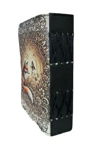 Cuaderno/Diario Rectangular de Cuero Hecho a Mano, Diseño Ecológico Árbol de la Vida, Encuadernado en Papel, con Borde Rústico, Promocional - Product Image 6