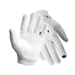 Gants de vélo sportifs rouge et blanc, longueur poignet, en polyester, compatibles écran tactile, respirants, pour cyclisme hivernal et activités extérieures - Product Image 2