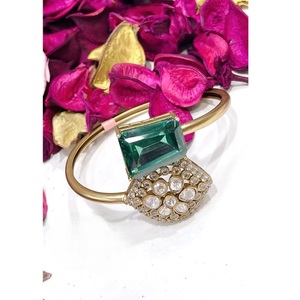 Designer Premium Quality Gold Plated Zircon <b>Charm</b> Bracelet for Women Trendy Wedding & Party Wear Collection - Product Image 1