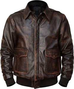 Veste en cuir pour homme, style tendance et actuel, vente directe d'usine, veste en cuir pour homme de haute qualité, meilleur fournisseur pour homme - Product Image 1