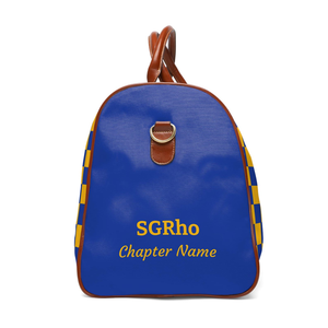กระเป๋าเดินทาง Checkmate Sigma Gamma Rho รุ่น 1922 กระเป๋าเดินทางสำหรับชมรม SGRho ของขวัญสำหรับพี่น้อง กระเป๋าสะพายข้างสำหรับวันหยุดสุดสัปดาห์ - Product Image 4