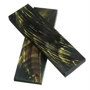 Escamas de Cuerno de Búfalo Natural Pulido para Diseño de Mango de Cuchillo Tradicional, Proyectos de Mango Personalizado Ecológicos, Arte - Product Image 3