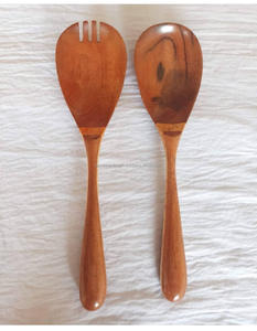 Cuchara de madera para el hogar con diseño de mango único para fiesta de boda, otras funciones, uso de cubiertos, cuchara de cena - Product Image 3