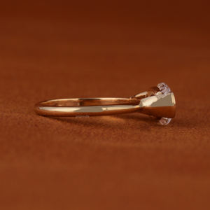 Certificat IGI, diamant blanc de couleur D, taille ovale, cultivé en laboratoire CVD HPHT, or massif 14 carats, bijoux personnalisés pour femmes et hommes, bague de fiançailles - Product Image 3