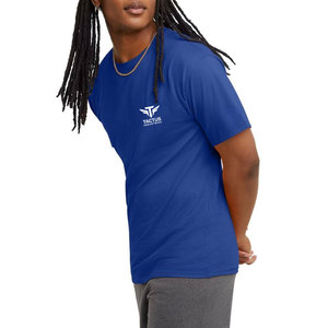 T-shirt imprimé pour homme, prix d'usine, 100% coton, couleur unie, vente en gros, t-shirt pour usage quotidien - Product Image 3