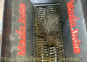 Trituradora de racimos de frutas vacíos más vendida, trituradora de doble eje semiautomática, máquina trituradora de materiales orgánicos - Product Image 4