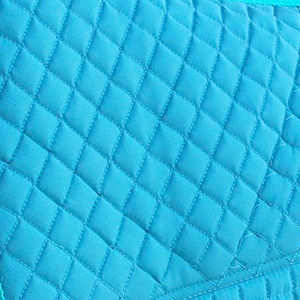 Sillín de Carreras de Primera Calidad, Cómodas Almohadillas para Sillín Ecuestre, Forro de Piel de Sherpa Acolchado con Diamantes - Product Image 5