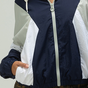 New Fashion Winter <b>Women</b> <b>Windbreaker</b> Jacket Stand Collar Front Logo High Quality Custom Sports Breathable OEM Wholesale - Product Image 5