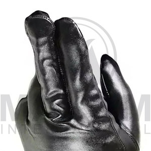 ถุงมือหนังคุณภาพสูงรุ่นใหม่ล่าสุด ระบายอากาศได้ดี ใช้กับหน้าจอสัมผัสได้ เหมาะสำหรับเล่นกีฬา ตรวจจับสิ่งแปลกปลอม - Product Image 5