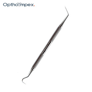 Raspador Dental Manual Profesional y Curetas de Acero Inoxidable, Instrumentos con Agarre Ergonómico para Limpieza Dental, Uso en Clínicas Dentales - Product Image 5
