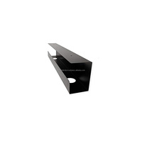 Fu1200 — plateau de gestion de câbles, nouveau Design, avec support de câble Usb et attaches de câbles, sous le canal de bureau debout, sous un ensemble de 22