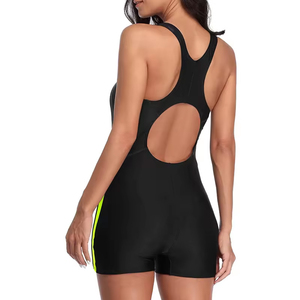 Traje de Baño de Una Pieza Casual de Verano para Mujer, Diseño Personalizado al por Mayor, Último Diseño, Traje de Baño con Estampado Sólido para Mujer - Product Image 6