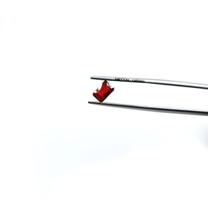 Rubis naturels de Bangkok, octogones calibrés 3x5mm, pierres précieuses de rubis naturelles facettées pour la fabrication de bijoux, prêtes à l'emploi - Product Image 2
