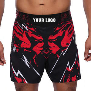 Pantalones Cortos Deportivos de Primera Calidad para Gimnasio, Entrenamiento, MMA, Lucha, Transpirables, de Secado Rápido, Ligeros, Duraderos, para Grappling sin Gi - Product Image 1