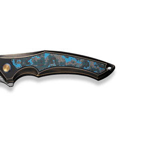 Damascus Steel Folding Knife Handmade Pattern Steel Pocket Knife Outdoor <b>Camping</b> Hiking Fishing Travel Utility <b>Tool</b> - Product Image 4