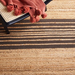 Tapis rectangulaire en jute tressé à la main, tapis artisanal, plusieurs tailles, vente en gros par Nhat Minh, artisanat au Vietnam - Product Image 4