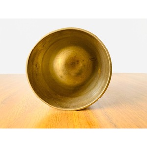 Vintage Brass <b>Wine</b> <b>Goblet</b> Handmade Embossed Bell Shape For Party Occasion - Product Image 3