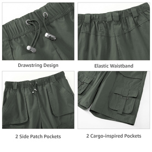 Custom Clothing Manufactures Oem Women Cargo Shorts With Top Quality In Best <b>Material</b> Popular Look Daily To Wear Women's Shorts - Product Image 5