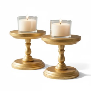 wooden candle stand wooden candle <b>holder</b> candle stand candle <b>holders</b> <b>candlestick</b> <b>holder</b> decorative candle stand handmade candle - Product Image 3