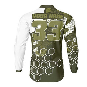 Camiseta de Motocross Deportiva Personalizada, Impresa y Resistente al Viento, Sublimada, de Manga Larga - Product Image 6