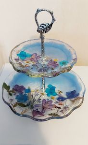 Unique Resin <b>Cake</b> Stand Crafted For Stylish Dessert Presentation <b>Wedding</b> Events And Party Decorations - Product Image 6