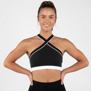 Hot Selling Popular Design Yoga Plus Size <b>Crop</b> <b>Top</b> Fitness Running Yoga Bra Sports Bra for Ladies - Product Image 4
