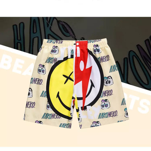 High Quality Eco-Friendly Anti-Wrinkle Quick Dry <b>Men's</b> Beach Basketball <b>Shorts</b> Custom Sublimation Embroidered Mesh <b>Shorts</b> - Product Image 2