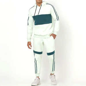 Conjunto Deportivo Premium para Hombre, Estampado, Transpirable, Estilo Urbano, 2 Piezas, 100% Algodón Felpa, Ecológico, Venta al Por Mayor de Fábrica - Product Image 1