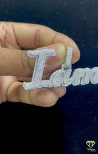 Luxury " IAM " Pendant Hip Hop Necklace Personalized Jewelry Wholesale Manufacturer Supplier - Product Image 4
