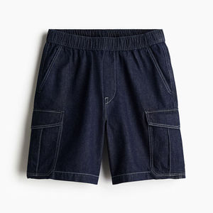 Factory Price Men's Knee Length Denim Shorts Cotton Blend <b>Low</b> MOQ Custom Branding Available - Product Image 4