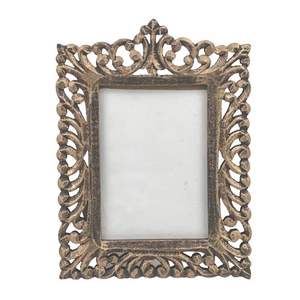 Exclusive Design Rectangular Shape Wooden Photo <b>Frame</b> With Black Powder Coated Finishing For Personalized Gifting And <b>Other</b> Uses - Product Image 2