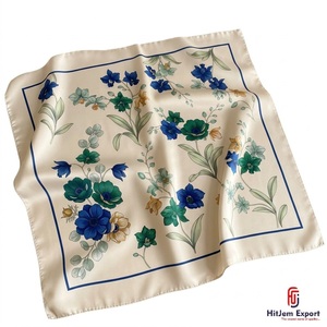 Écharpe bandana personnalisée en tissu de qualité supérieure, étiquette blanche, fabricant OEM ODM, produits textiles personnalisés de Zanzibar, approvisionnement en gros - Product Image 5