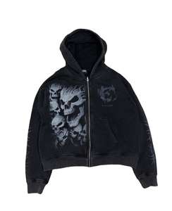 Sudadera con Capucha Casual Personalizada, Unisex, con Serigrafía y Bordado de Diseño, 100% Algodón, Ropa de Invierno - Product Image 2