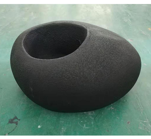 Promotion : Jardinières Modernes pour Fleurs, Ornements de Jardin Intérieur/Extérieur, Grandes Jardinières au Sol en Fibre de Verre, Écologiques, Légères et Durables, Finition Poudrée - Product Image 2