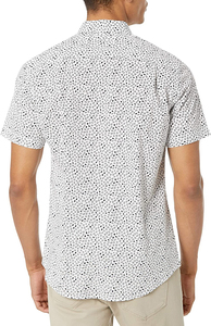 Men's Short Sleeve Solid Casual <b>Shirt</b> Turn-down Collar Breathable Cotton Knitted 320g Summer Wear - Product Image 3