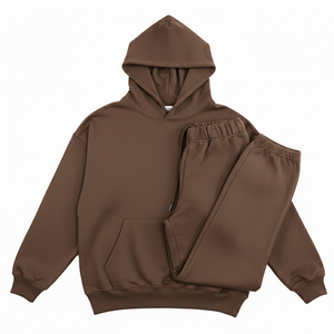 Sudadera con Capucha y Pantalones Deportivos de Alta Calidad para Hombre, con Logotipo Personalizado, Dos Piezas, Corte Holgado, Informal, para Toda Temporada, Fabricante de Conjuntos Deportivos Personalizados - Product Image 4