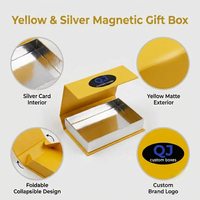 Boîte cadeau magnétique de luxe personnalisée en gros avec intérieur en satin, dorure à chaud, rigide, pour cosmétiques, soins personnels et emballages cadeaux