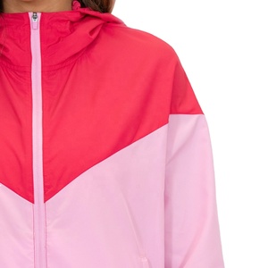 Conjuntos Deportivos Cortos de Nailon Personalizados para Mujer, Dos Piezas, Pantalones Cortos y Chaqueta Deportiva con Cremallera, Cortavientos de Nailon 2026 - Product Image 3