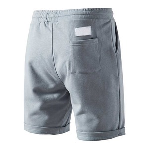 Pantalones Cortos de Lona Gris para Hombre con Estampado Floral, Cordón Ajustable, Bolsillos, Cintura Alta, Transpirables, de Secado Rápido, 100% Algodón, para Playa - Product Image 4