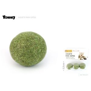 Juguete para Gatos Yommy, Bola de Menta de 3.2cm, para Juego Interactivo - Product Image 1