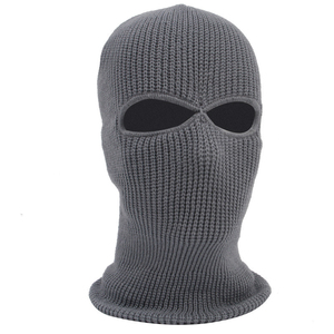Low MOQ Customized Winter Outdoor Warm Sports Knitted Embroidery Style Face Cover Balaclava 3 Holes <b>Ski</b> <b>Mask</b> Daily Use - Product Image 4
