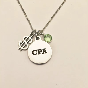 Nuevo Colgante de Plata de Ley 925 Chapado en Oro con Piedra Preciosa del Mes de Nacimiento y Palabras Especiales para Mujeres Cristianas, Ideal para Fiestas de Cóctel - Product Image 1