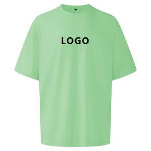 T-shirt pour homme 180 g/m² Coupe ample 100 % coton Manches courtes Col rond Simple et confortable - Product Image 3